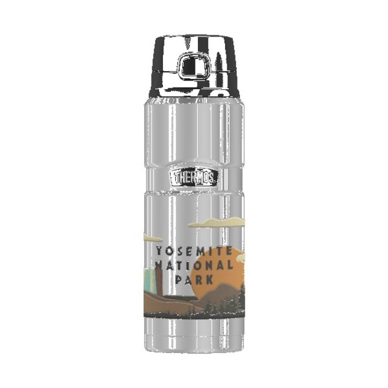 24 oz. Thermos® Stainless King™ Stainless Steel Direct Drink Bottle - 5