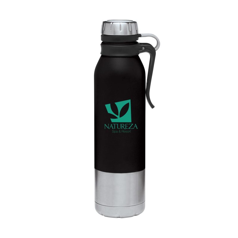 25oz Clip-On Stainless Steel Vacuum Bottle - 2