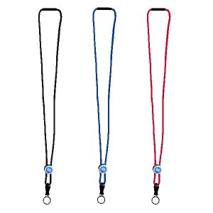 3/16" Nylon Cord Lanyard with Snap-Buckle Release