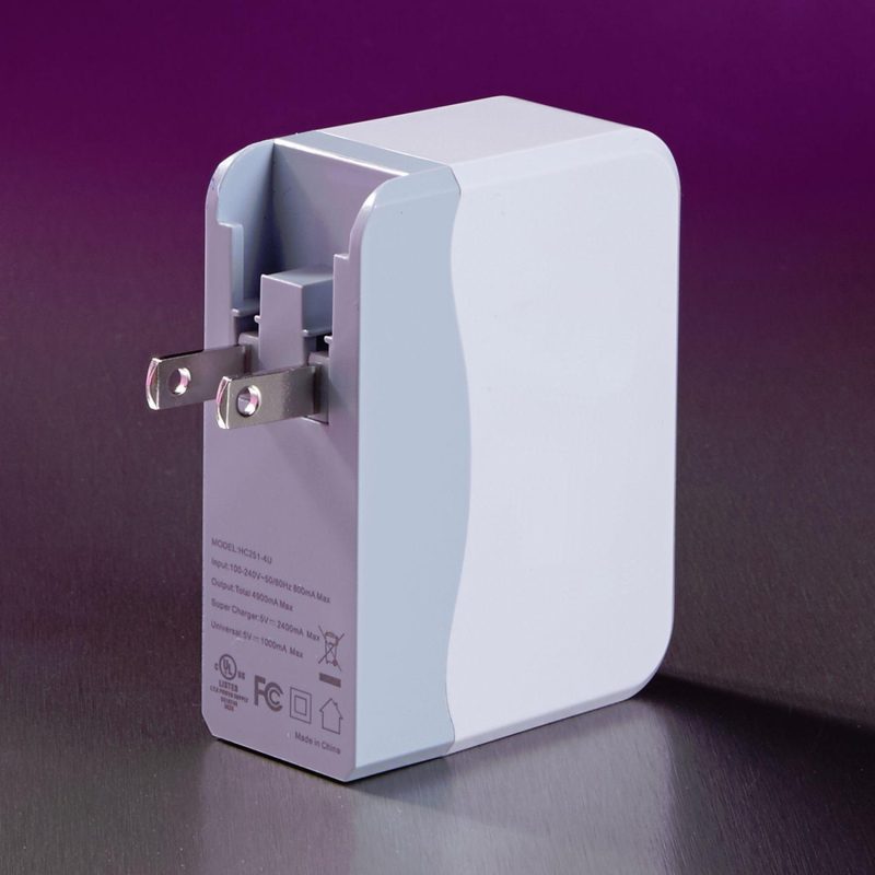 4 Port AC to USB Adaptor - 3