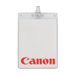 4" x 6" Printed Large Vertical Vinyl Pouch with Bulldog Clip - 2