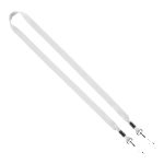 5/8" Tubular Double Swivel Snap Hook Lanyard - 1