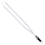5/8" Tubular Lanyard with Plastic Slide-Buckle Release & Split-Ring - 1