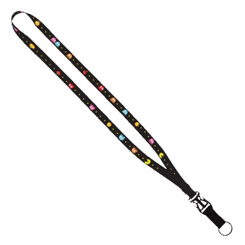 5/8" Tubular Lanyard with Plastic Slide-Buckle Release & Split-Ring - 2