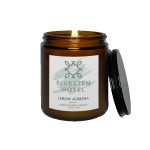 8 oz Amber Candle with Lid - 2