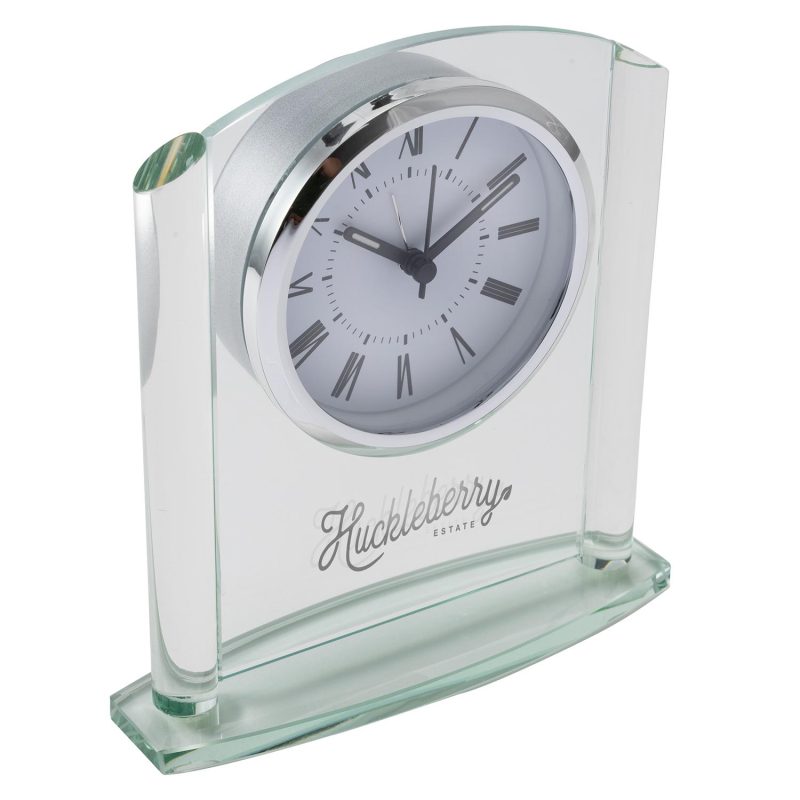 Arch Glass Desk Clock - 2