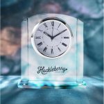 Arch Glass Desk Clock - 3