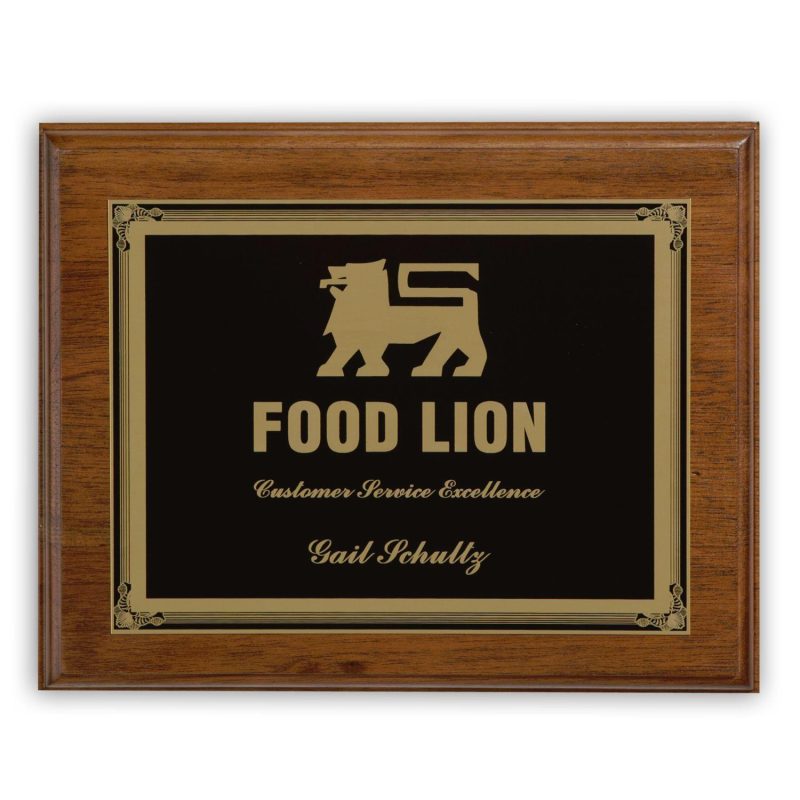 Ashford Medium Plaque Award - 2