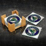 Bamboo Coaster Set - 2