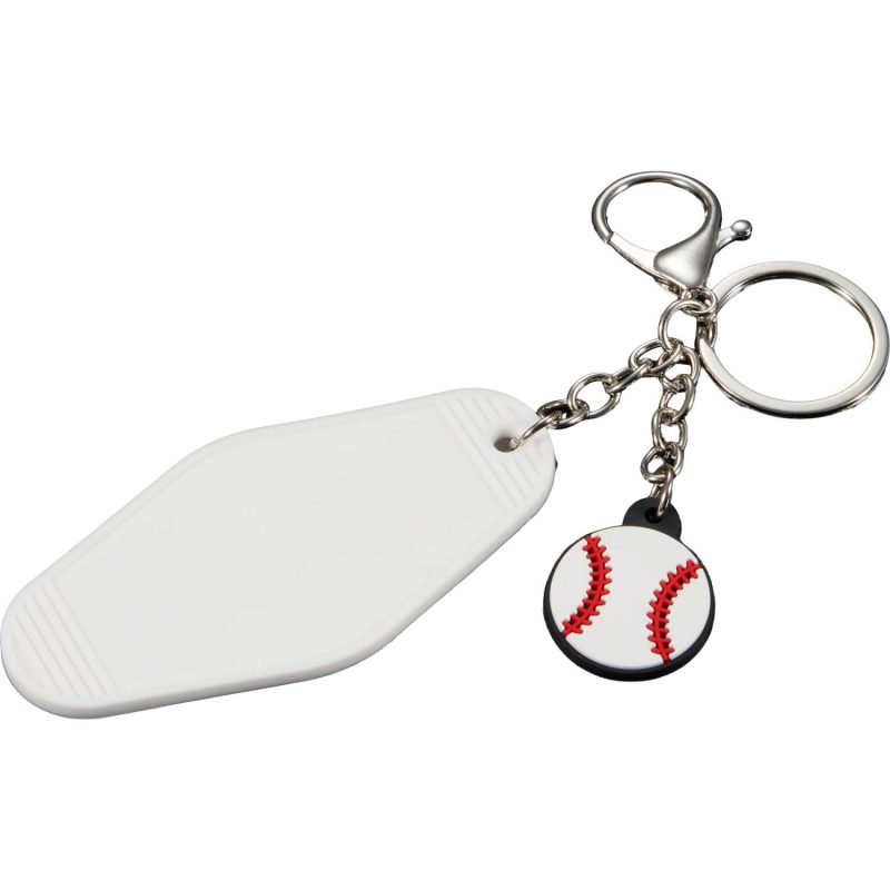 Baseball Motel Keychain - 3