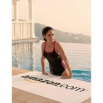 Basic Weight White Beach Towel - 3