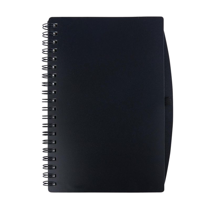 Bates Spiral FSC Notebook With Sticky Notes and Flags - 1