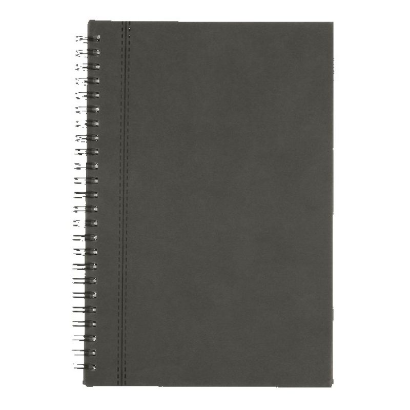 Bergamo Soft-touch Spiral Notebook - 1