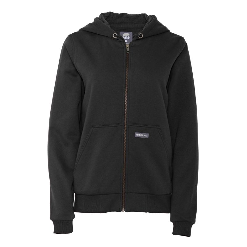Berne Heritage Grid Fleece-Lined Zip Sweatshirt - Women's - 4