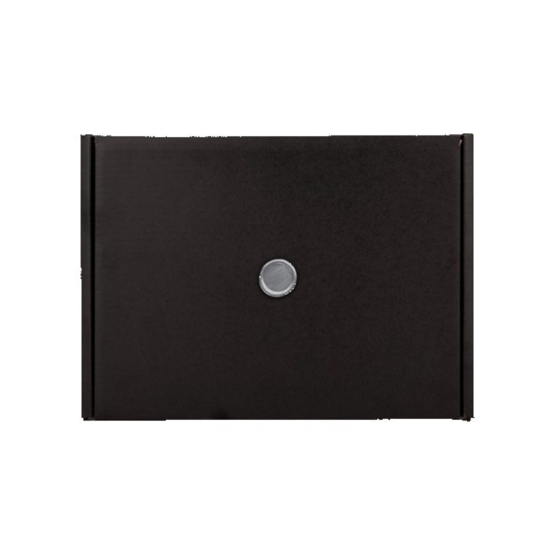 Black Gift Box with Wax Stamp Decoration - 1