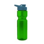 Blazer 28oz Transparent Bike Bottle w/Drink-thru Lid - 1
