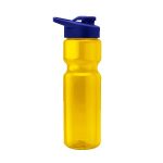 Blazer 28oz Transparent Bike Bottle w/Drink-thru Lid - 6