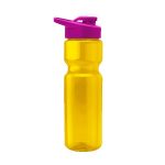 Blazer 28oz Transparent Bike Bottle w/Drink-thru Lid - 8