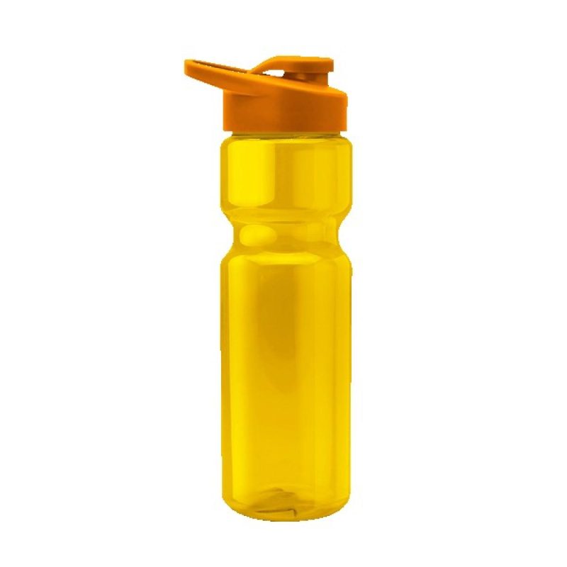 Blazer 28oz Transparent Bike Bottle w/Drink-thru Lid - 9
