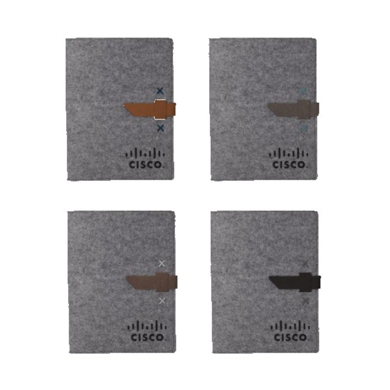 Boxelder Felt Padfolio