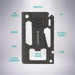 Bridger 9-in-1 Laser Engraved Money Clip Multitool - 3