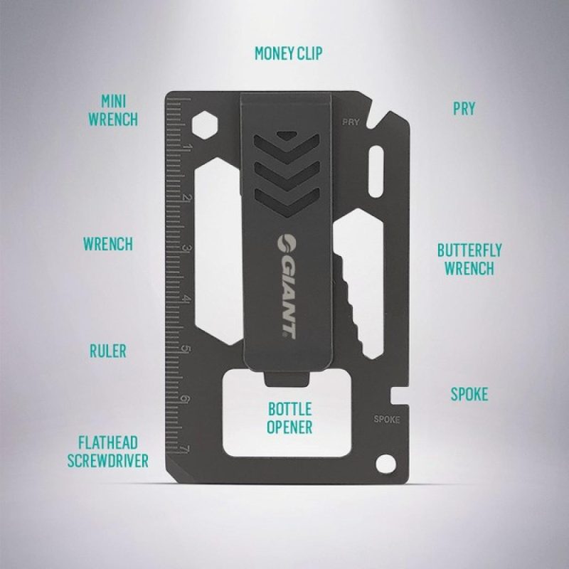 Bridger 9-in-1 Laser Engraved Money Clip Multitool - 3