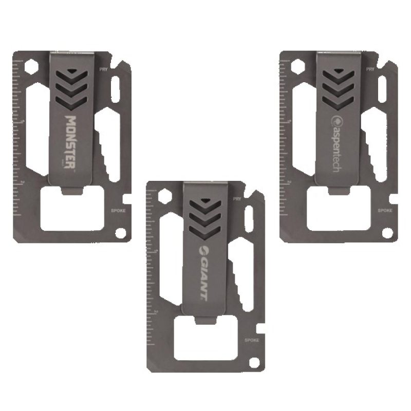 Bridger 9-in-1 Laser Engraved Money Clip Multitool