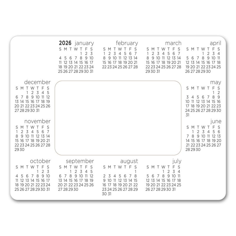 Calendar Picture Frame Magnet - 1
