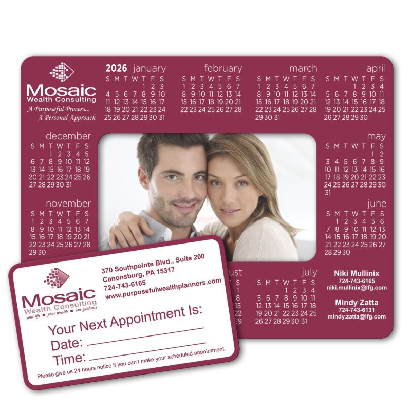 Calendar Picture Frame Magnet - 2