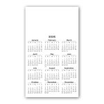 Calendar Sq Crnr Magnet 2-29/32 x 4-15/16 - 1