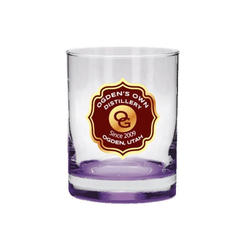 Cask Strength 13.5 oz Libbey Heavy Base Whiskey Rocks Glass - 9