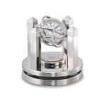 Celestial Silver Gimbal Clock - 2