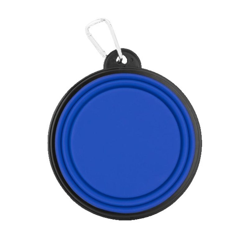 Collapsible Silicone Pet Bowl w/Carabiner - 3
