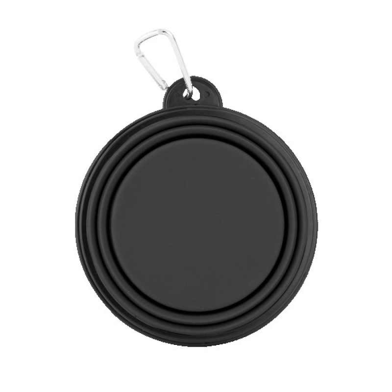 Collapsible Silicone Pet Bowl w/Carabiner - 4