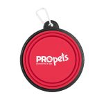 Collapsible Silicone Pet Bowl w/Carabiner - 5
