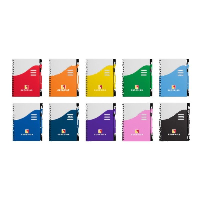 Color Wave Notebook Set