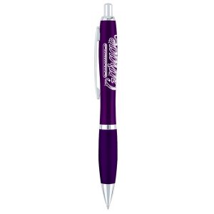 Curvaceous Metal Ballpoint Pen