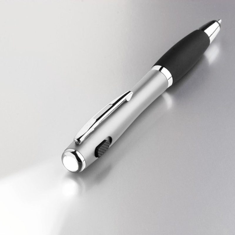 Curvaceous Stylus Ballpoint With Light - 6