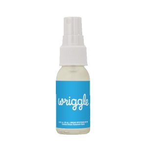 Custom 1 oz SPF 50 Sunscreen in Clear Spray Bottle