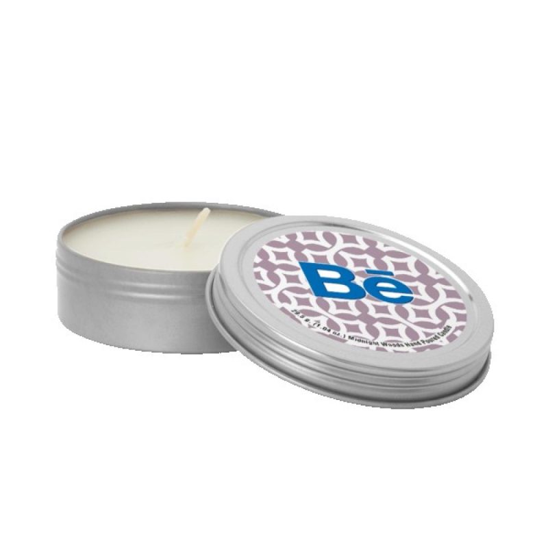 Custom 2 oz. Scented Candle in Screw-Top Metal Tin - 9