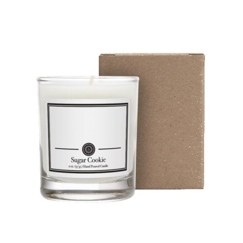 Custom 3 oz. Scented Votive Candle in a Cardboard Gift Box - 3