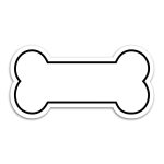 Dog Bone Magnet - 1