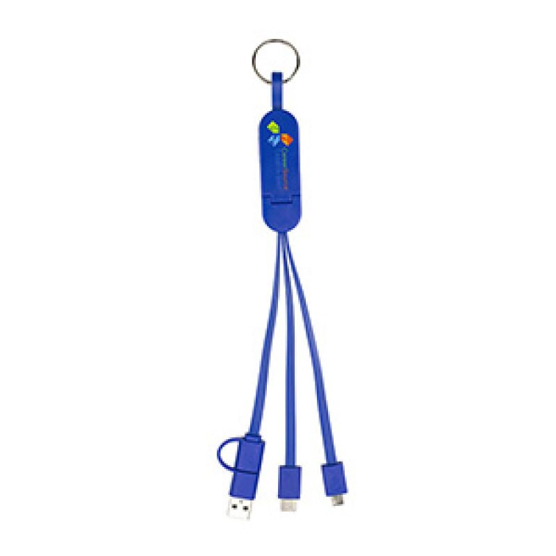 "ESCALANTE" 5-in-1 Cell Phone Charging Cable w/Phone Stand - 4