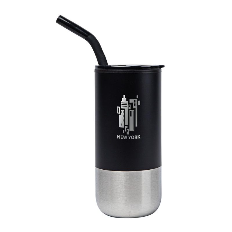Emmett 18 oz. Double Wall Steel/PP Liner Tumbler - 1