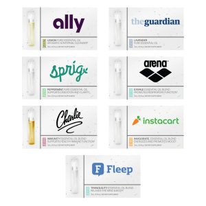 Essential Oil in a 1 mL Sample Vial & Card