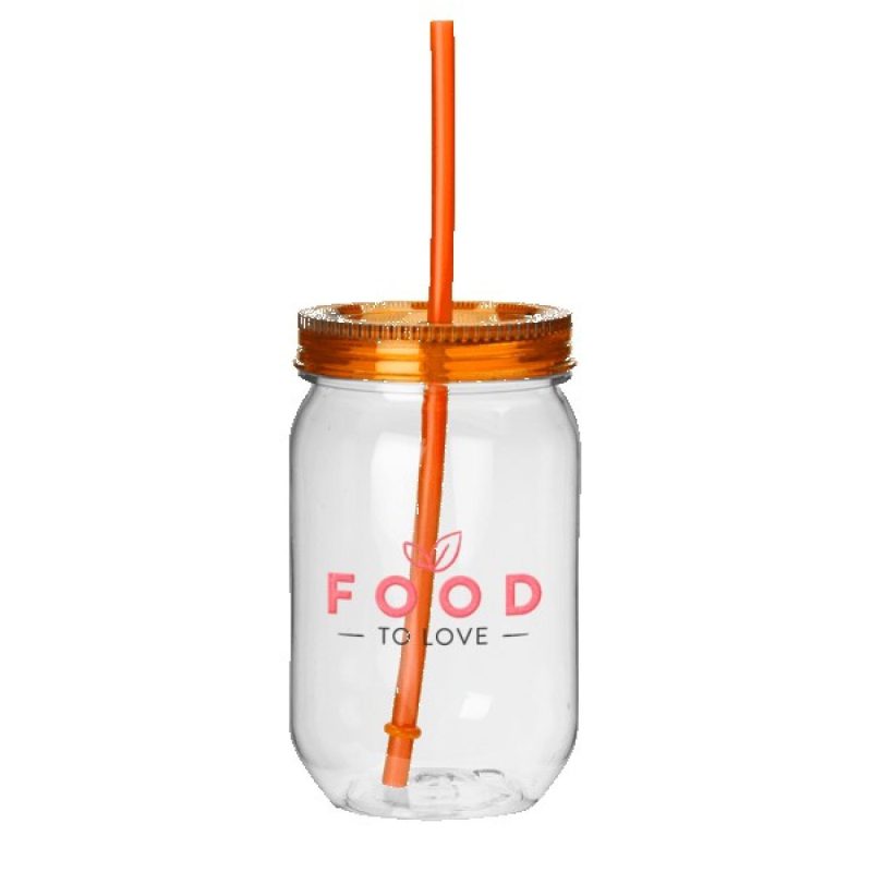 Fiesta Mason Jar Tumbler - 22 Oz. - 8