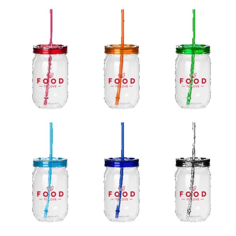 Fiesta Mason Jar Tumbler - 22 Oz.