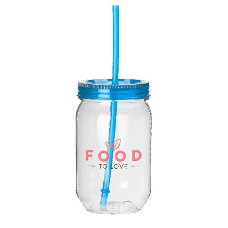 Fiesta Mason Jar Tumbler - 22 Oz. - 9
