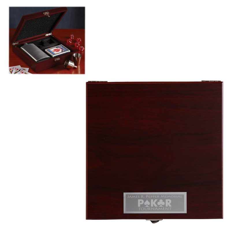 Flask and Gambling Gift Box - 2
