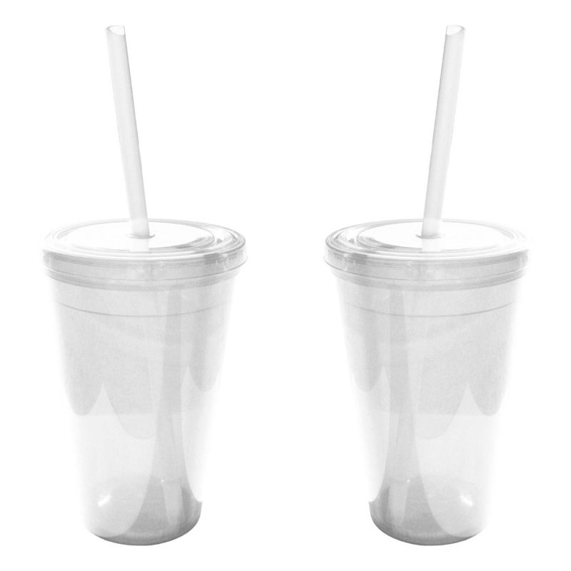 Geneva 16 Oz Tumbler w/Straw - 5